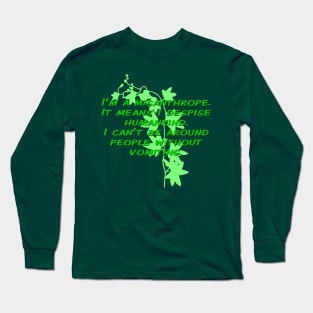 Go Green Long Sleeve T-Shirt